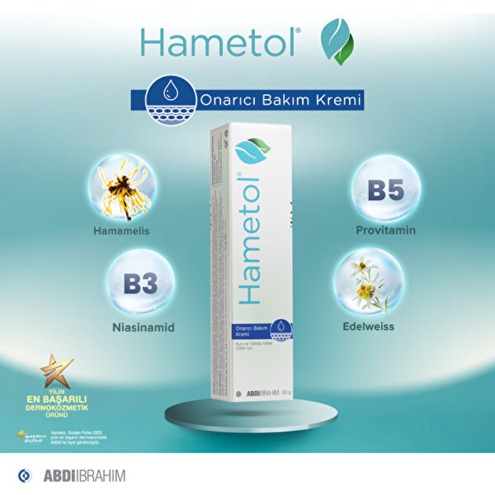 Hametol Onarıcı Bakım Kremi 30 GR - Abdi İbrahim Cilt ve Yüz Bakımı Fiyatı