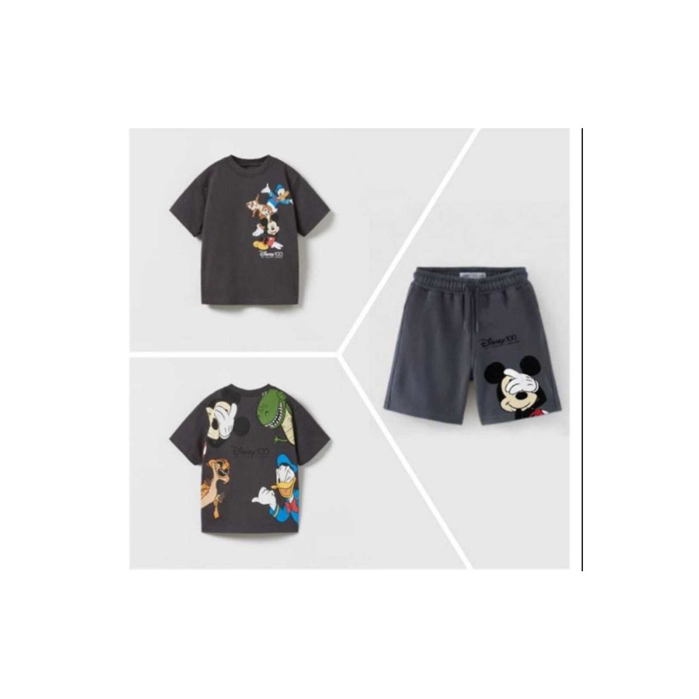 Hamham kids Wianna Disney Mickey&friends %100 Pamuk Zara Alt Üst Şortlu Takım 2-6 Yaş 3 YAŞ Beden Bebek Giyim-Tekstil Fiyatı