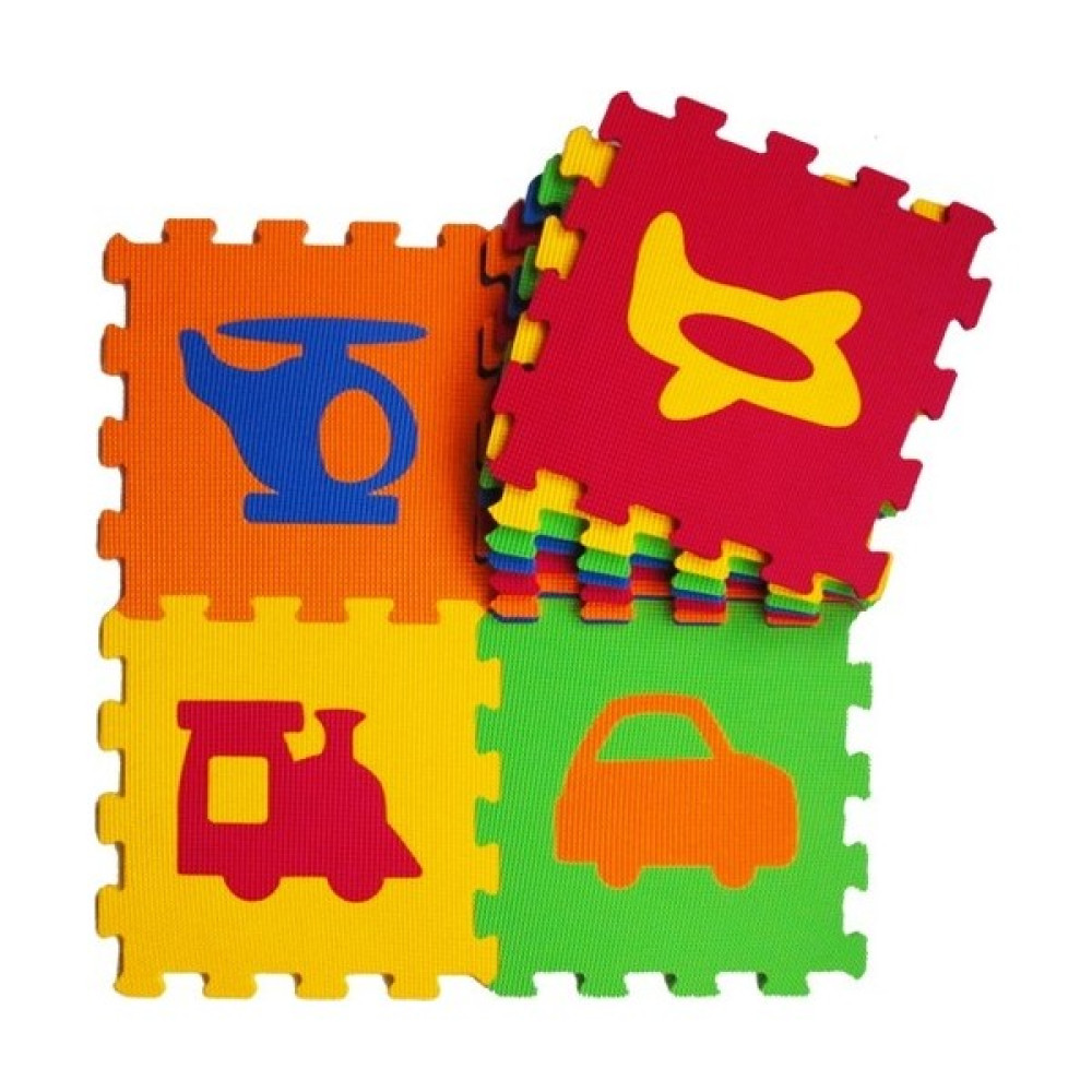 Hamidiye Ambalaj Hamidiye Eva Puzzle Oyun Karosu 33X33CM 10MM Taşıtlar - Renkli - 33 x 33 cm Oyuncak Fiyatı