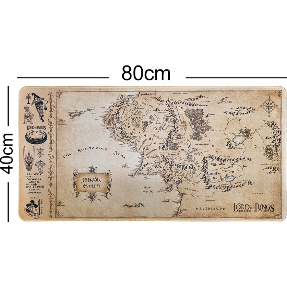 Hamiki Lotr Yüzüklerin Efendisi Oyun Gaming Klavye Mouse Pad Masa Pedi, Büyük Mouse Pad, Ofis Için Mat, Su Geçirmez Mat, Ofis - Bej Mouse Pad Fiyatı