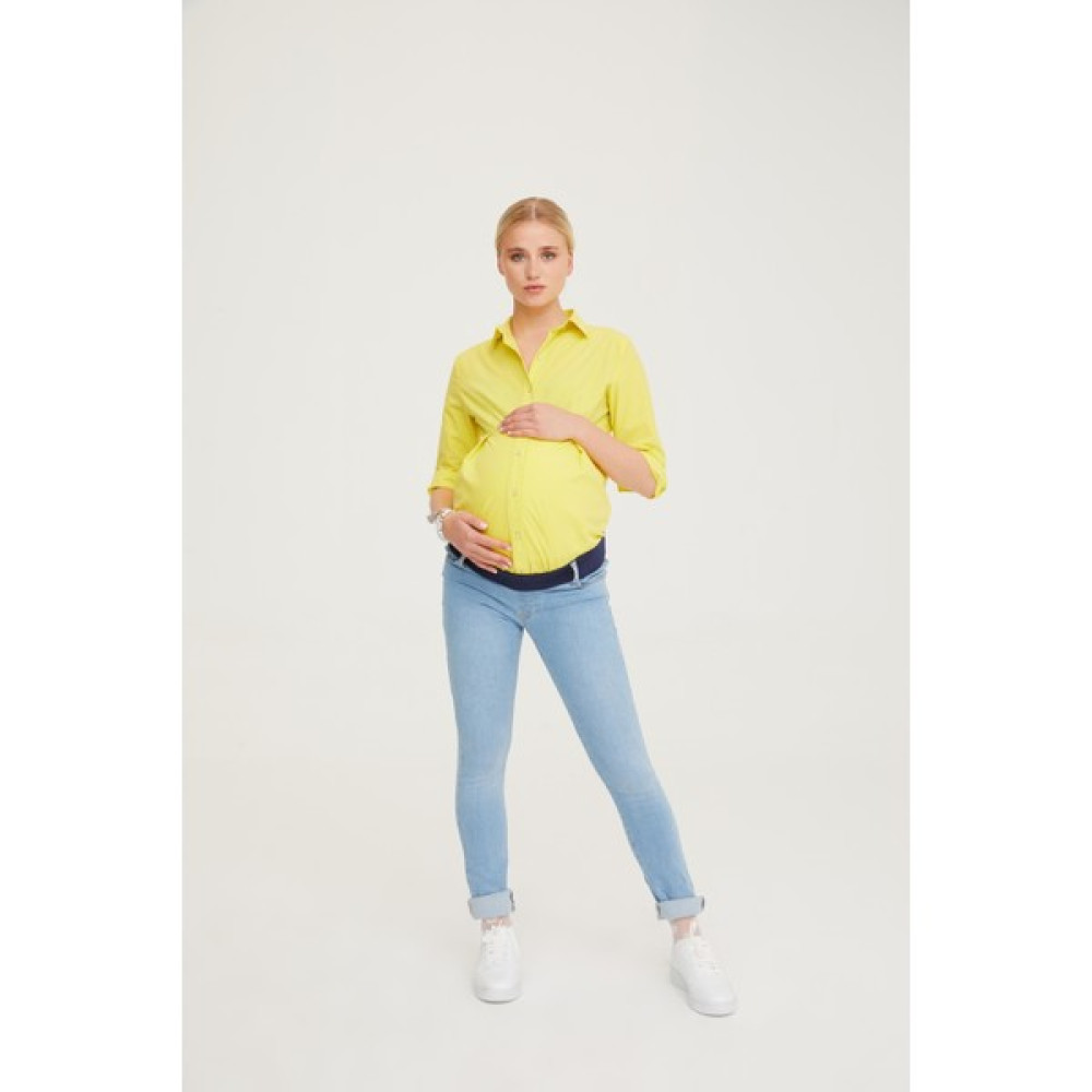 Hamile Skinny Jean Likralı Denim Pantolon Açık Mavi 1073 Pantolon, Şort, Tayt Fiyatı