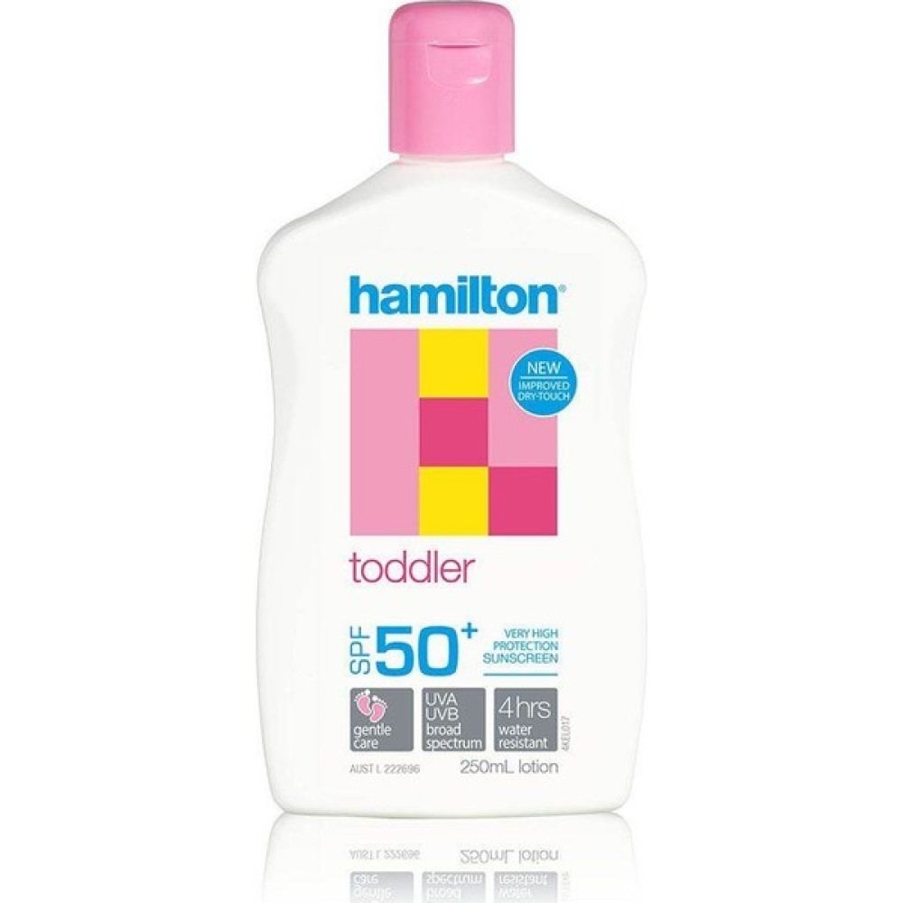 Hamilton Toddler Lotion SPF 50+ 250 ml - Çocuklar İçin Güneş Koruyucu Losyon Güneş Kremleri ve Losyonları Fiyatı