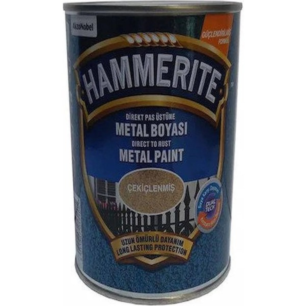 Hammerite Direk Pas Üstü Çekiçlenmiş Metal Boyası Siyah 1lt İç Cephe Duvar Boyası Fiyatı