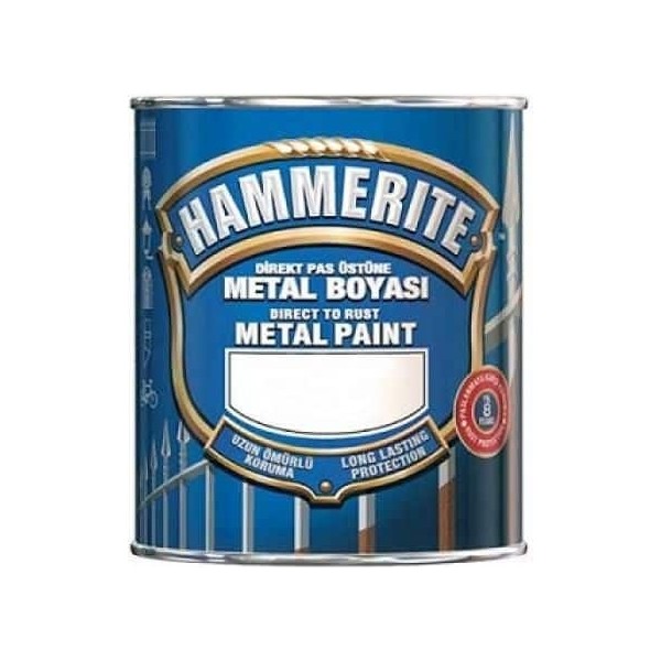 Hammerite Pürüzsüz Metal Boyası Beyaz - 0.75LT Diğer Fiyatı