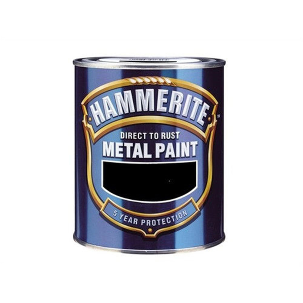 Hammerite Siyah 0,75 Litre Direkt Pas Üstü Düz Metal Boyası (MARSHALL.5093801) Oto, Bahçe, Yapı Market Fiyatı