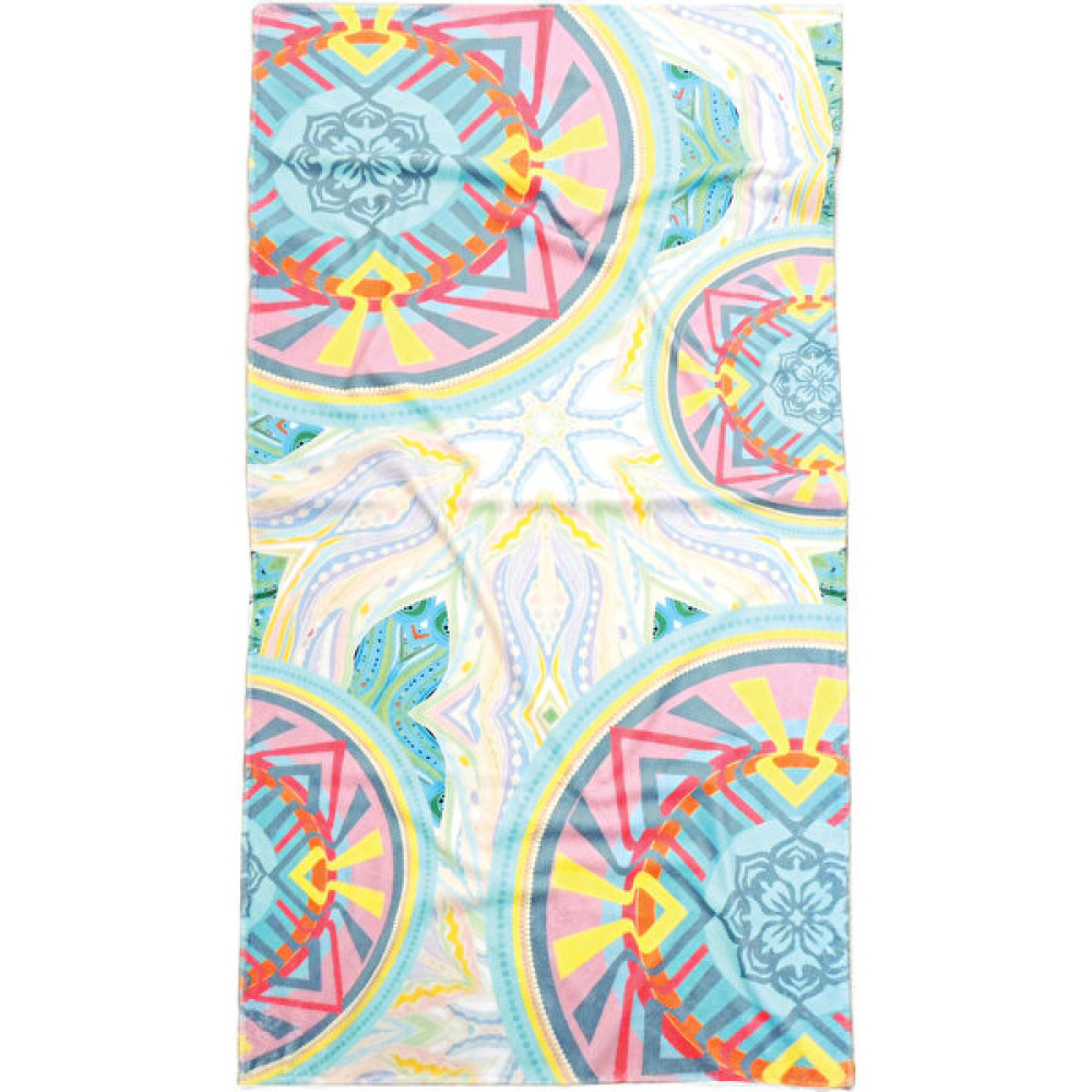 Hamur Plaj Havlusu Mandala Turkuaz 80 x 150 cm Plaj Havlusu Fiyatı