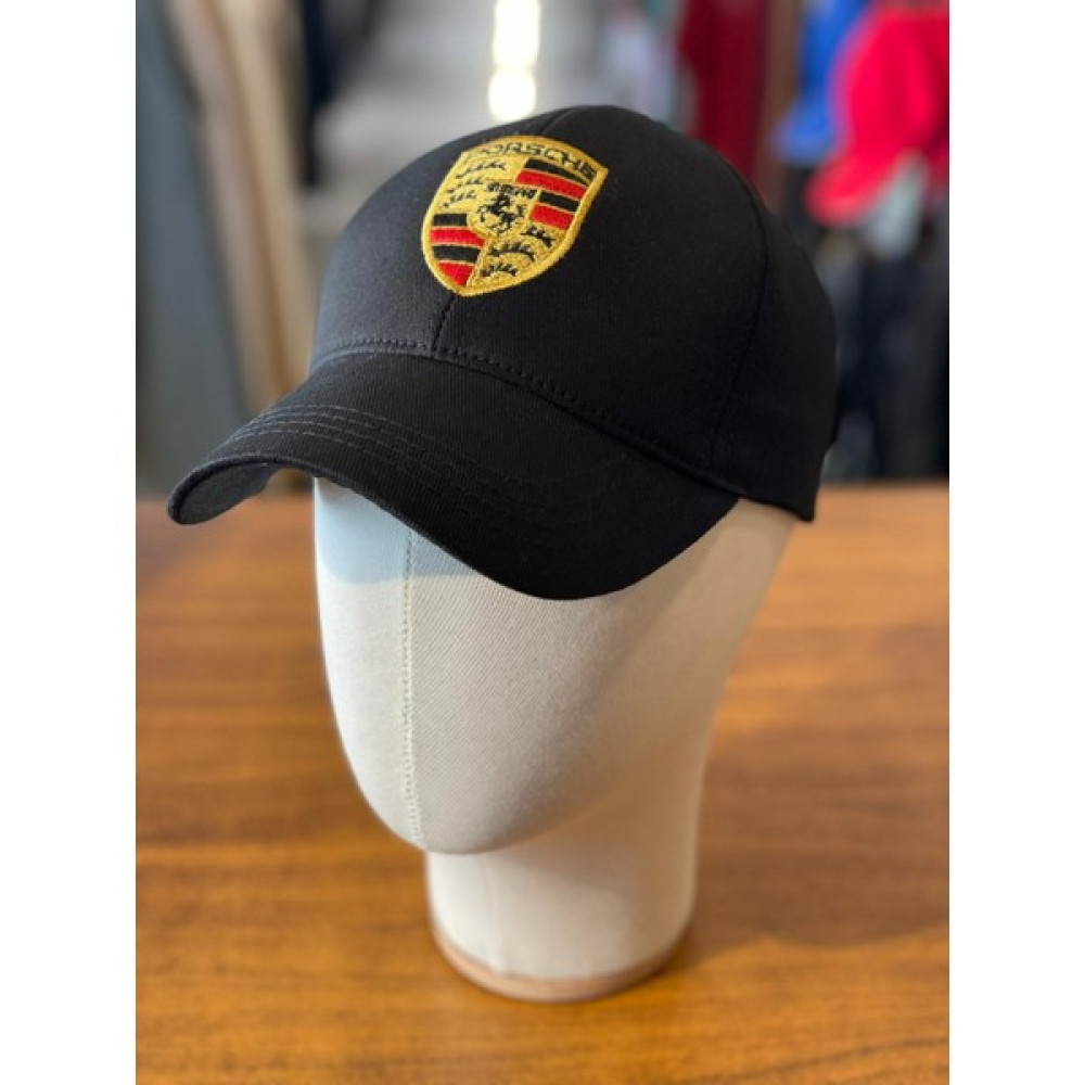Hamze Porsche Logo Siyah Renk Pamuklu Cap Şapka Erkek Şapkası Fiyatı