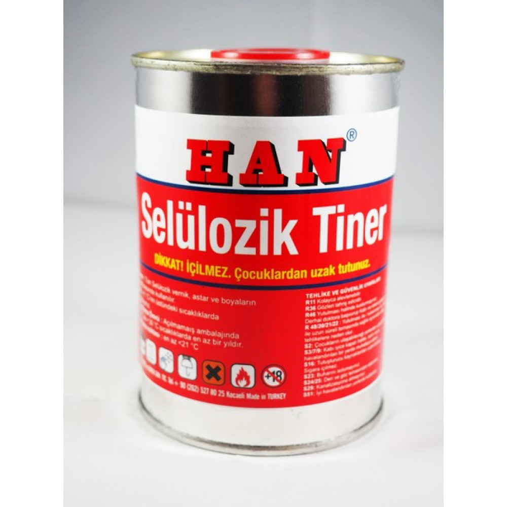 Han Selülozik Tiner 400 ml Boya Malzemeleri Fiyatı