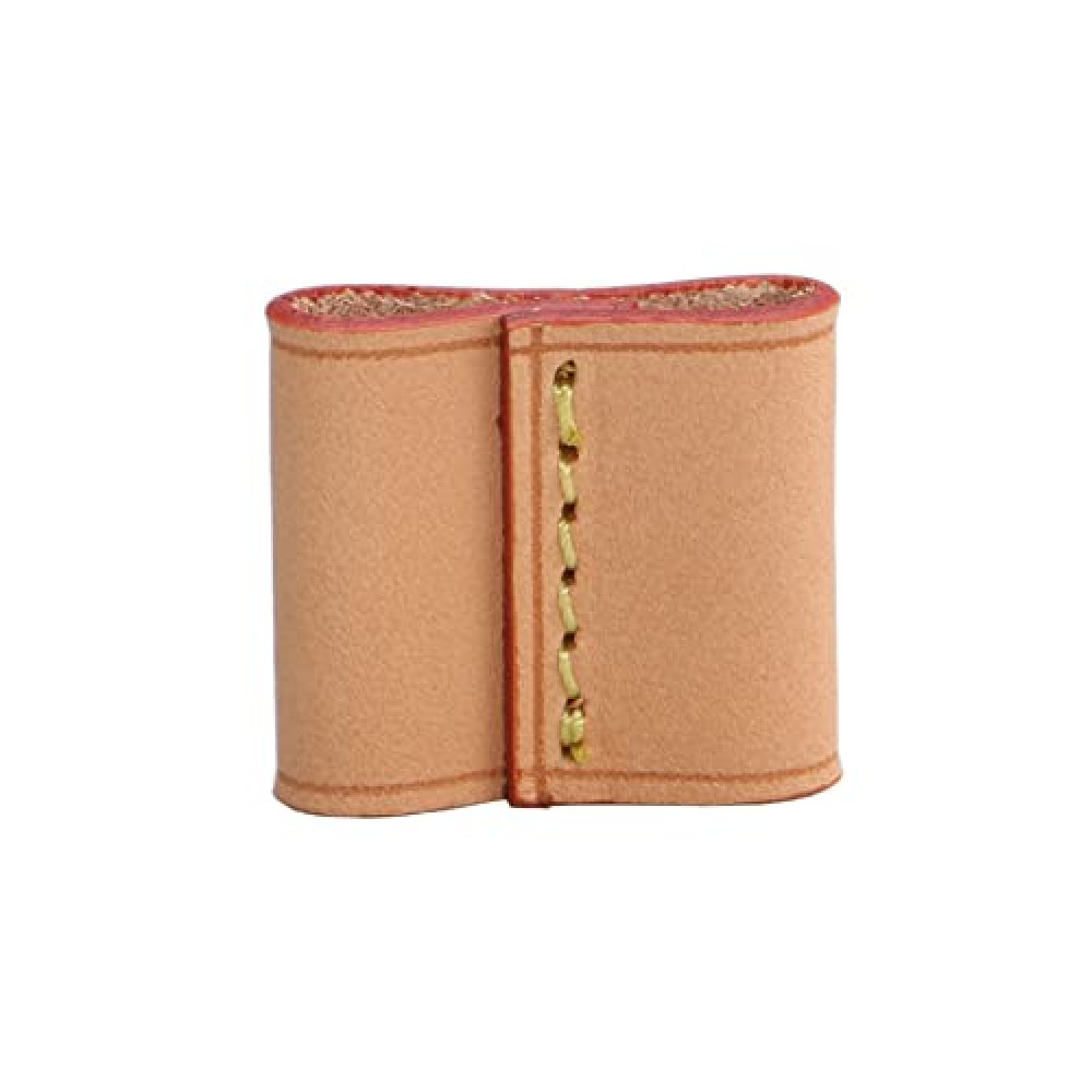 Handcrafted Vachetta Leather String Slide Keeper for Noe Bucket Bag (Apricot)