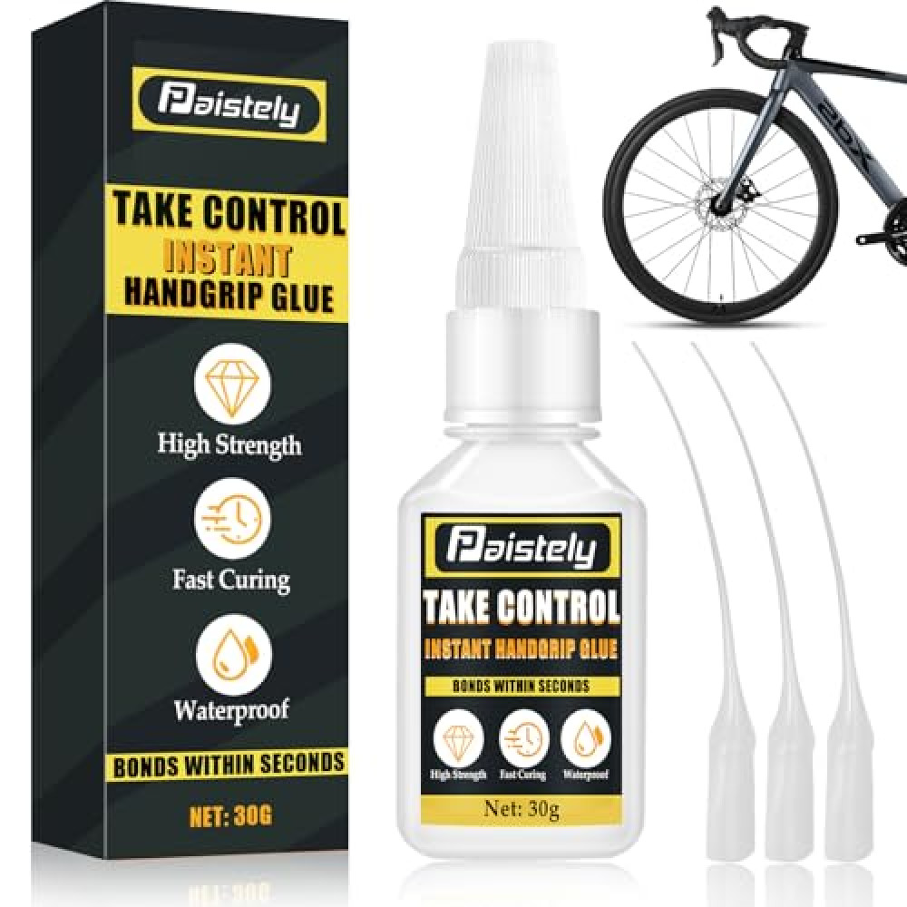 Handle Grip Glue 30ml, Strong Motorcycle Grip Glue, Quick-Dry, Suitable for Installing and Fixing Handlebars of Motorcycles, Bicycles, etc.