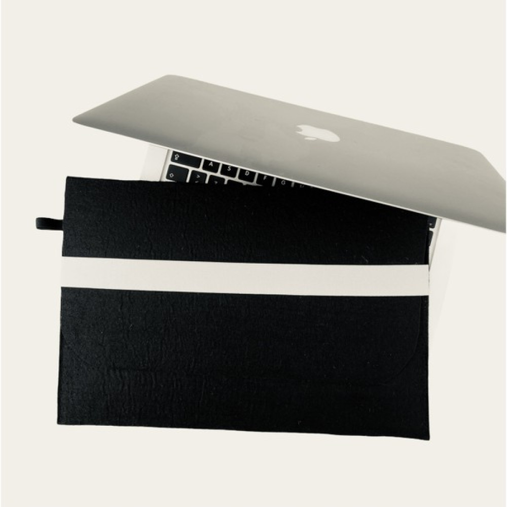 Handmade MacBook Pro Kılıf Çanta 13'' Için Siyah Dizüstü Bilgisayar Aksesuarları Fiyatı