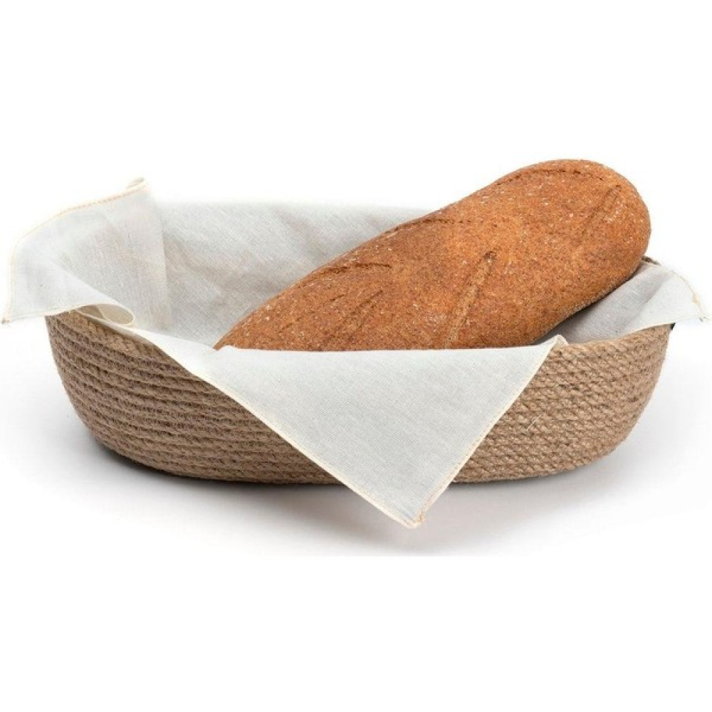 Handmade Opia Jüt Hasır Ekmeklik Sepet, %100 El Yapımı, Hasır, Jüt, Pamuk, Vegan Saklama Kapları Fiyatı