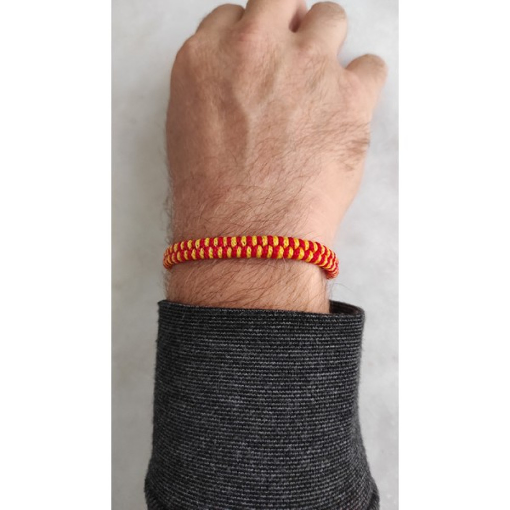 Handmade Taraftar Makrome Örgü Bileklik, Galatasaray, Göztepe Hediye Bileklik Saat ve Bileklik Aksesuarı Fiyatı