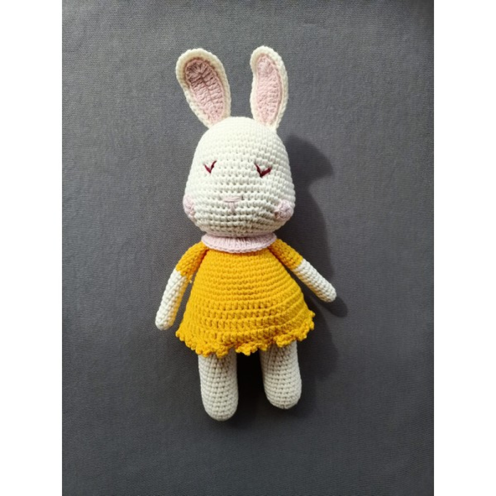 Handmade Tavşan Amigurumi Organik Oyuncak Amigurumi - Sarı Bebek Oyuncakları Fiyatı