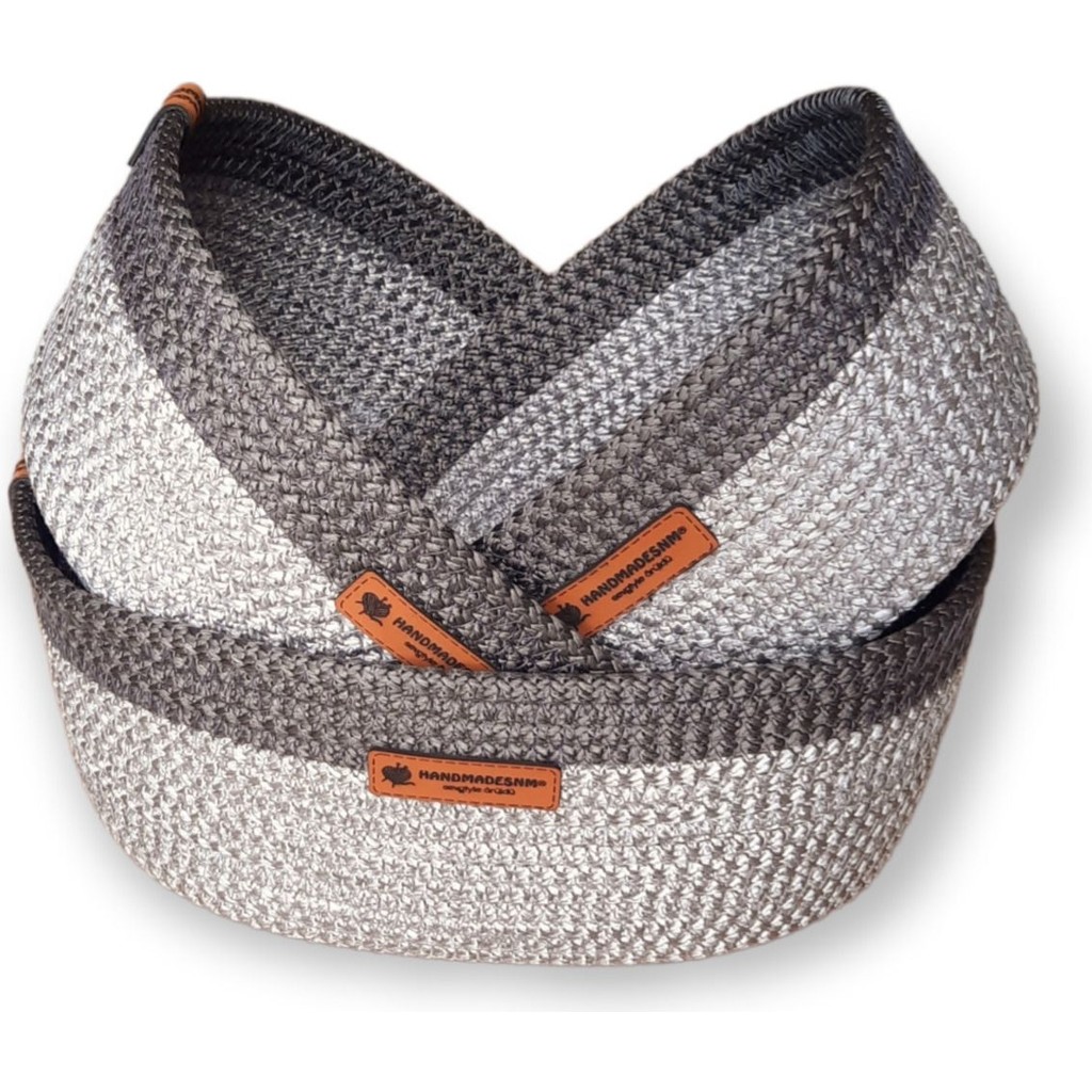 HandMadeSNM Oval Sepet Takımı 3lü Organizer Takım Çok Amaçlı Düzenleyici 1.kalite Gri Diğer Fiyatı