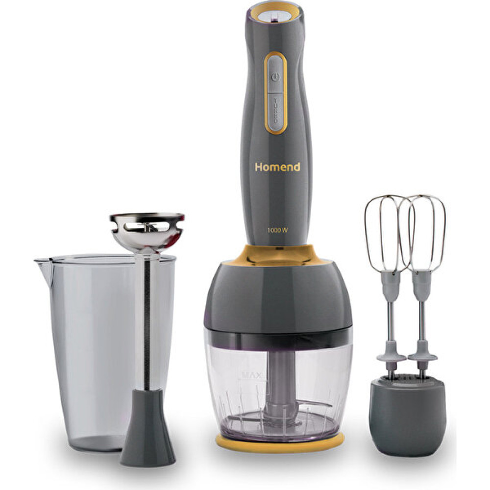 Handmaid 1962H Blender Set Antrasit Gold - Gri Blenderler Fiyatı