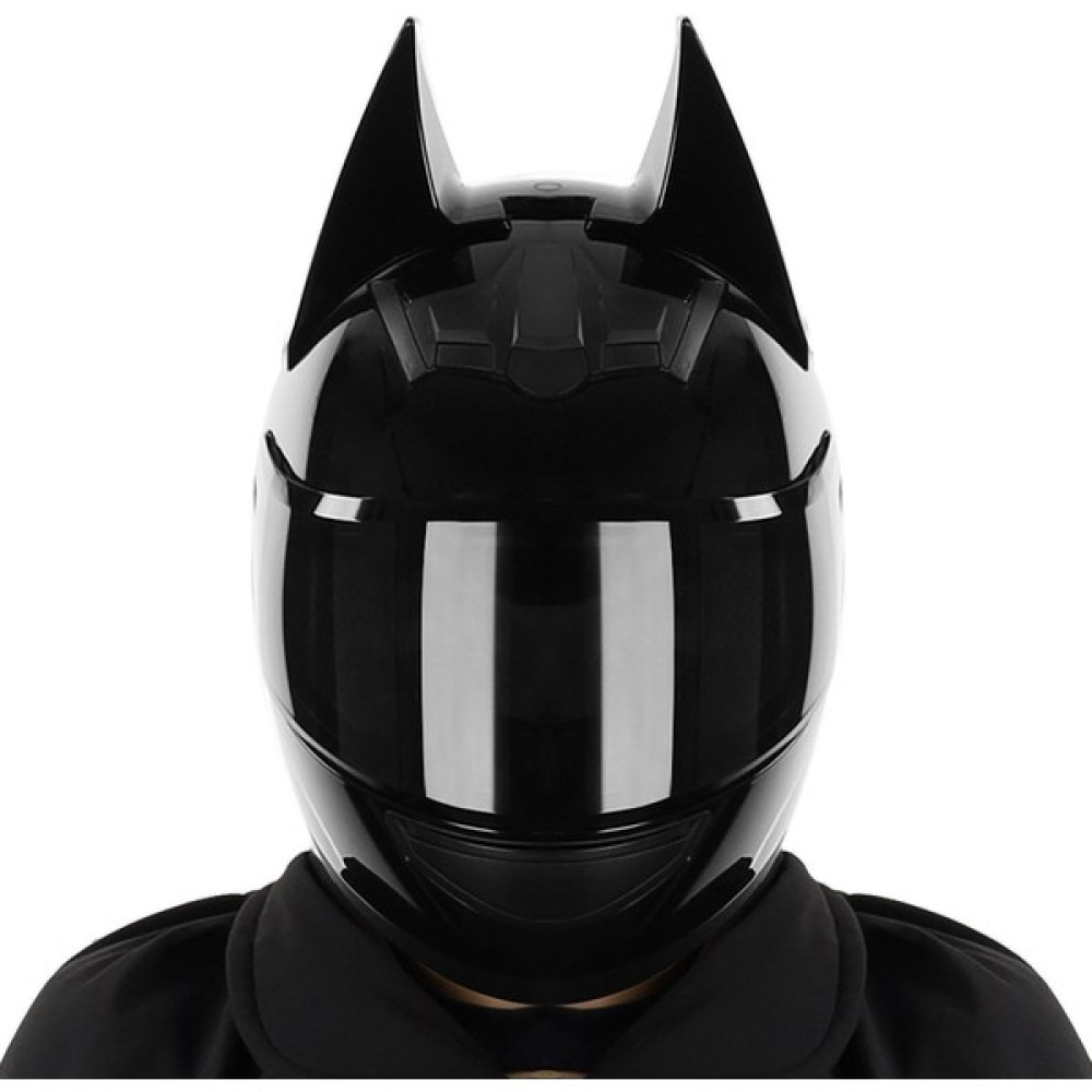 Handsome Guy Kış Şövalye Kask Motosiklet Erkek ve Kadın Lokomotif Kişilik Serin Tam Kask (Yurt Dışından) - XL - Siyah Motorsiklet Kaskları Fiyatı