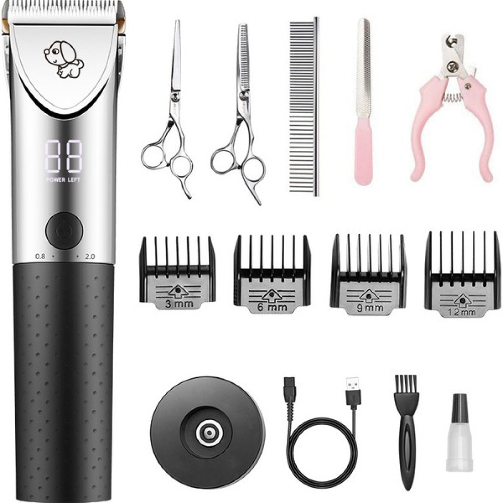 Handsome Guy LCD Ekran Evcil Hayvan Makası Saç Kesme Makinesi Kedi Köpek Evcil Hayvan Malzemeleri Şarj Edilebilir Evcil Hayvan Tıraş Makinesi (Yurt... Evcil Hayvan Ürünleri Fiyatı
