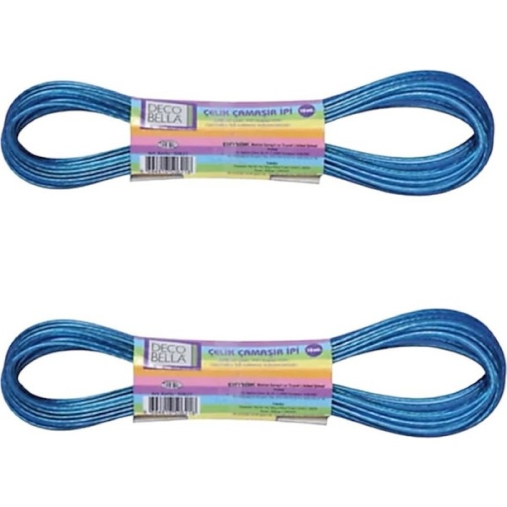 Hane216 2 Adet 10 Metre Pvc Kaplı Çelik Çamaşır Ipi Çamaşır Kurutma Makineleri Fiyatı