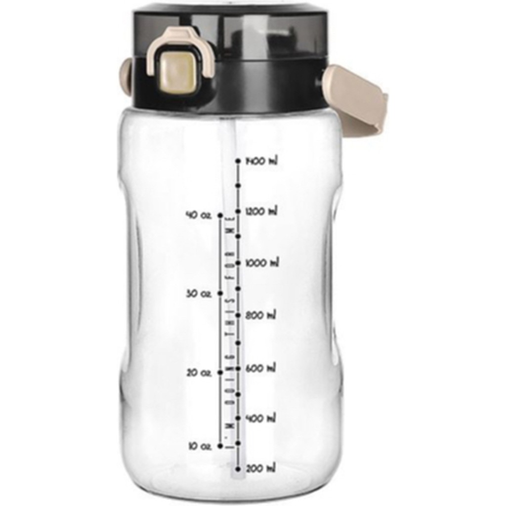 Hane216 Watermode 1500 ml Pipetli Suluk Matara 1.5 Lt Büyük Dev Suluk Motivasyon Matara Spor Gym Matarası Suluk Fiyatı