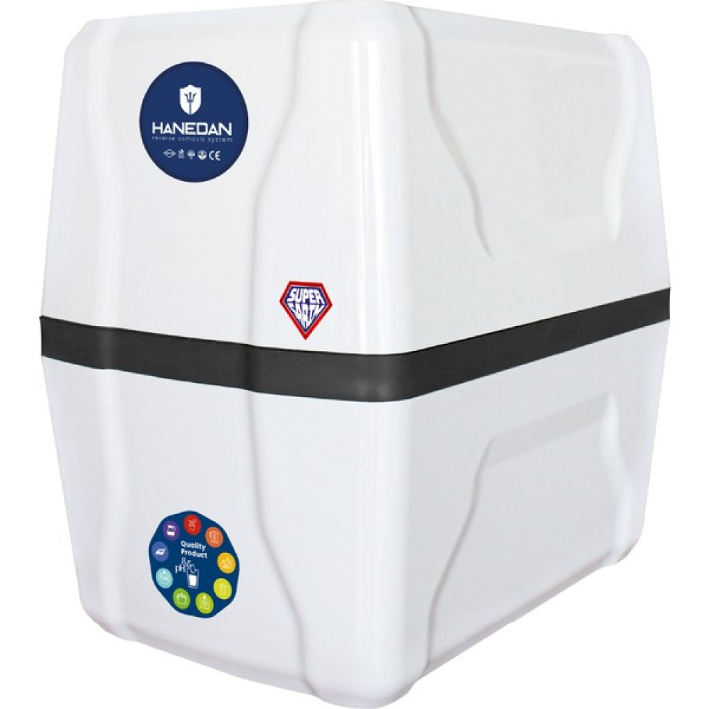 Hanedan Reverse Osmosis System 80 Gpd Süper Sarım Membran 12 Aşama 6 Filtre Çelik Tanklı Su Arıtma Cihazı Bahçe Makinesi Fiyatı