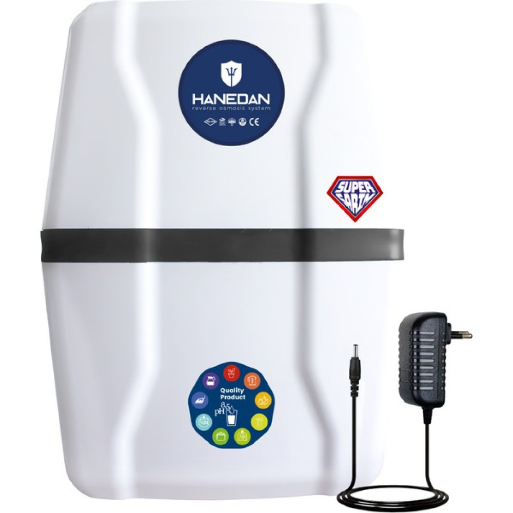 Hanedan Reverse Osmosis System 80 Gpd Süper Sarım Membranlı 12 Aşama 6 Filtre Pompalı Çelik Tanklı Su Arıtma Cihazı Bahçe Makinesi Fiyatı
