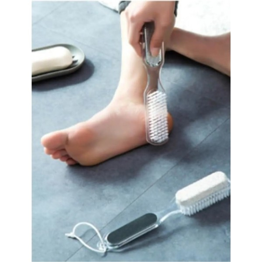 Hanedanev 4 Step Pedicure Paddle Fırçalı Topuk Taşı Ponza Taşı Törpü Fırça 4 Farklı Kullanım Tek Ürün Ayak Bakımı Fiyatı