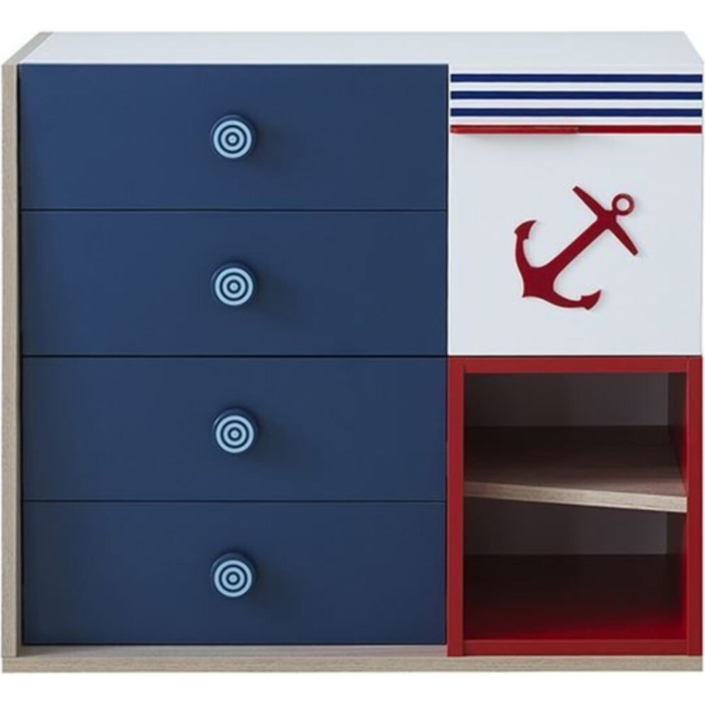 Hanedanev New Ocean Şifonyer - Beyaz Diğer Fiyatı
