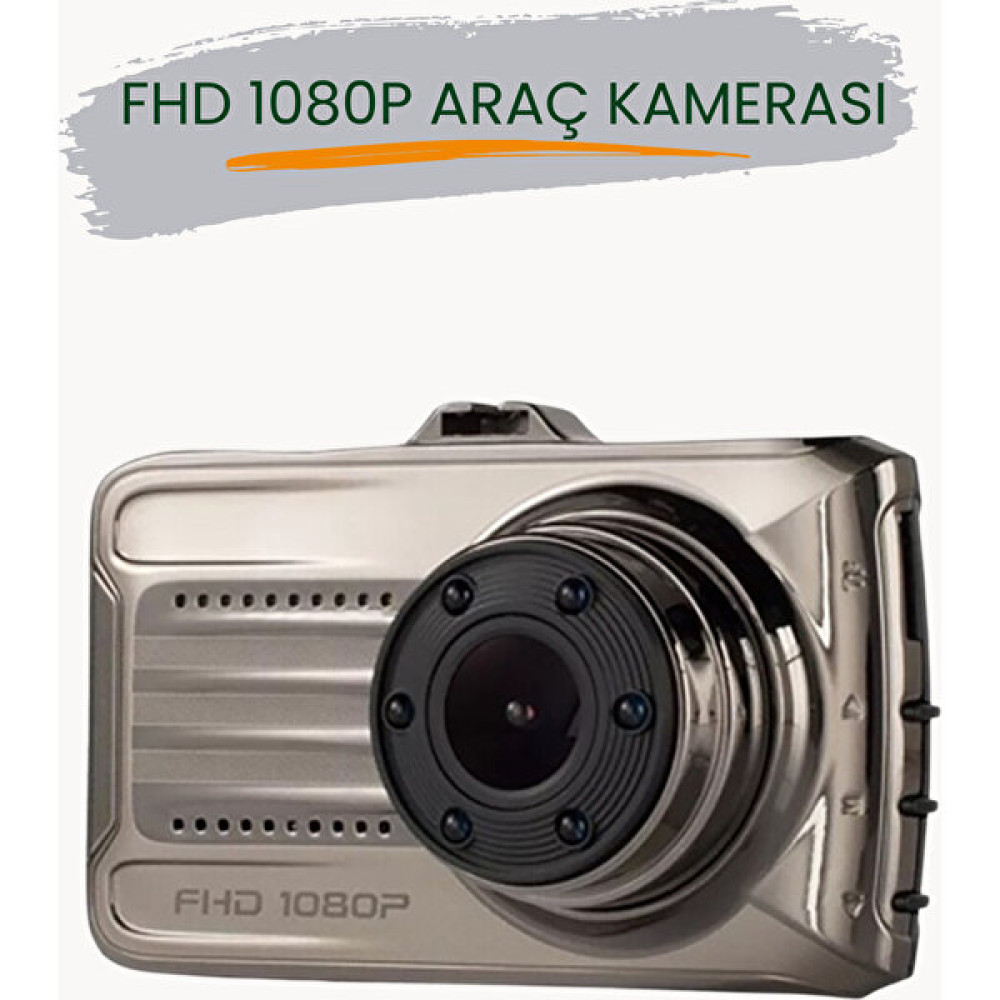 Hangast HC-001 3" IPS Ekran Araç Içi Kamera Gece Görüşlü. Yol Kayıt Kamerası. Oto Görüntü Sistemleri Fiyatı