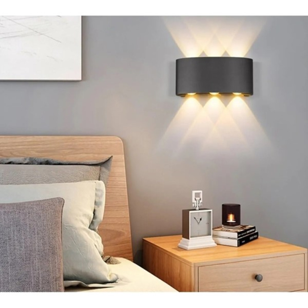 Hangast HE-001 Dekoratif Çift Yönlü Duvar Aydınlatma LED Aplik Duvar Lambası Modern Desenli Aplik Aplikler Fiyatı