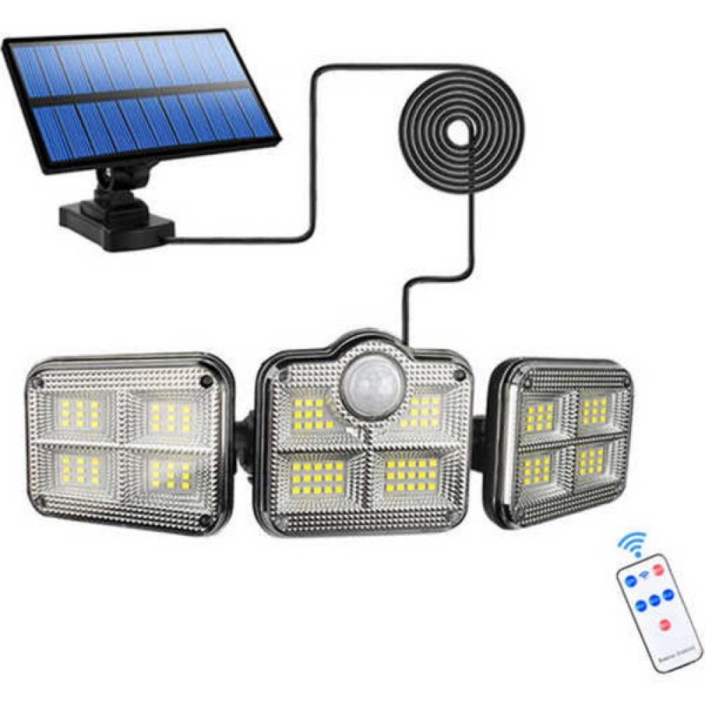 Hangast Solar Güneş Enerjili 122 Ledli Hareket Sensörlü Bahçe Aydınlatma Sokak Lambası Solar - Beyaz Dış Mekan Aydınlatma Fiyatı