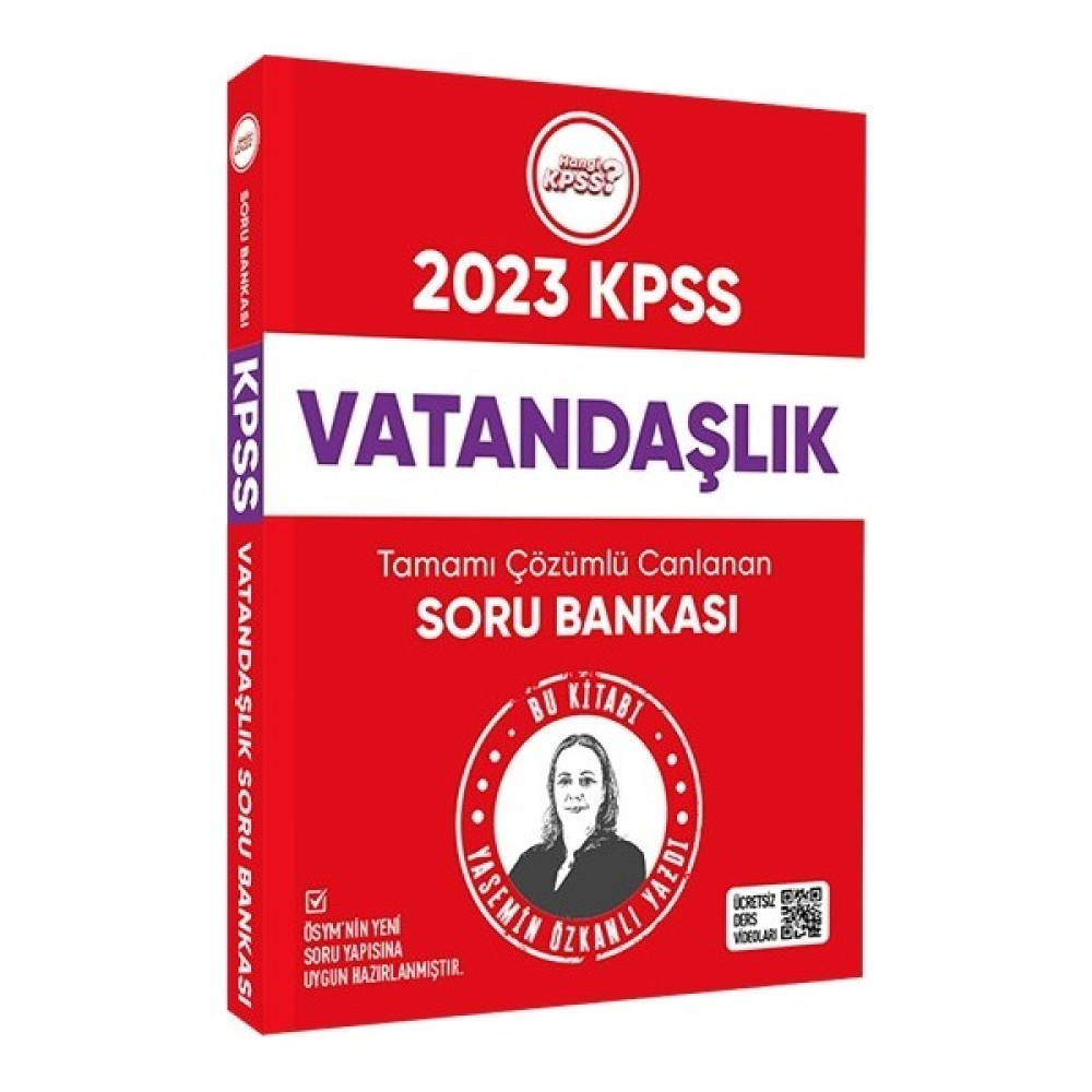 Hangi KPSS 2023 Vatandaşlık Tamamı Çözümlü Canlanan Soru Bankası KPSS Fiyatı