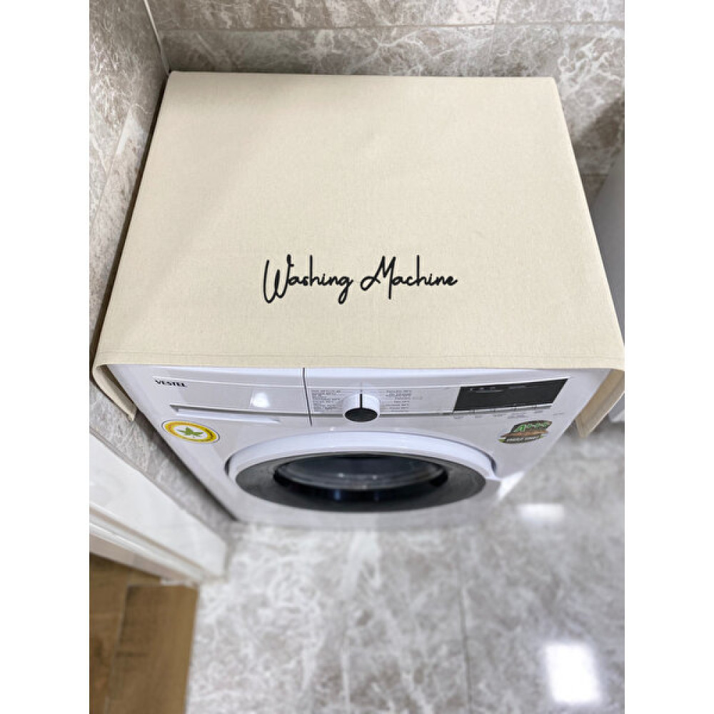 Hanles Washing Machine Nakış Işlemeli Çamaşır ve Kurutma Makine Örtüsü Ev & Dekorasyon Aksesuarları Fiyatı