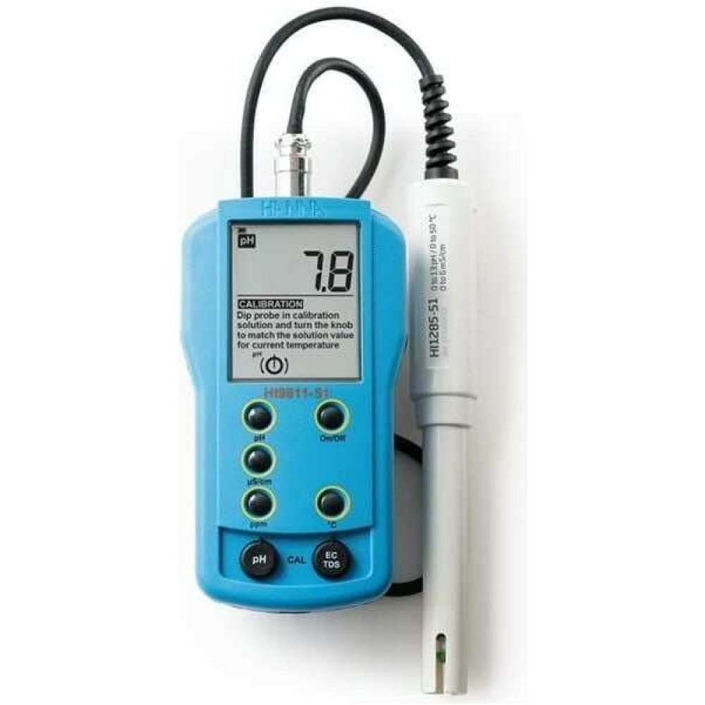 Hanna Instruments Hanna Hı 9811-51 Harici Problu Ph Ec Tds Sıcaklık Ölçer Diğer Test ve Ölçüm Cihazları Fiyatı