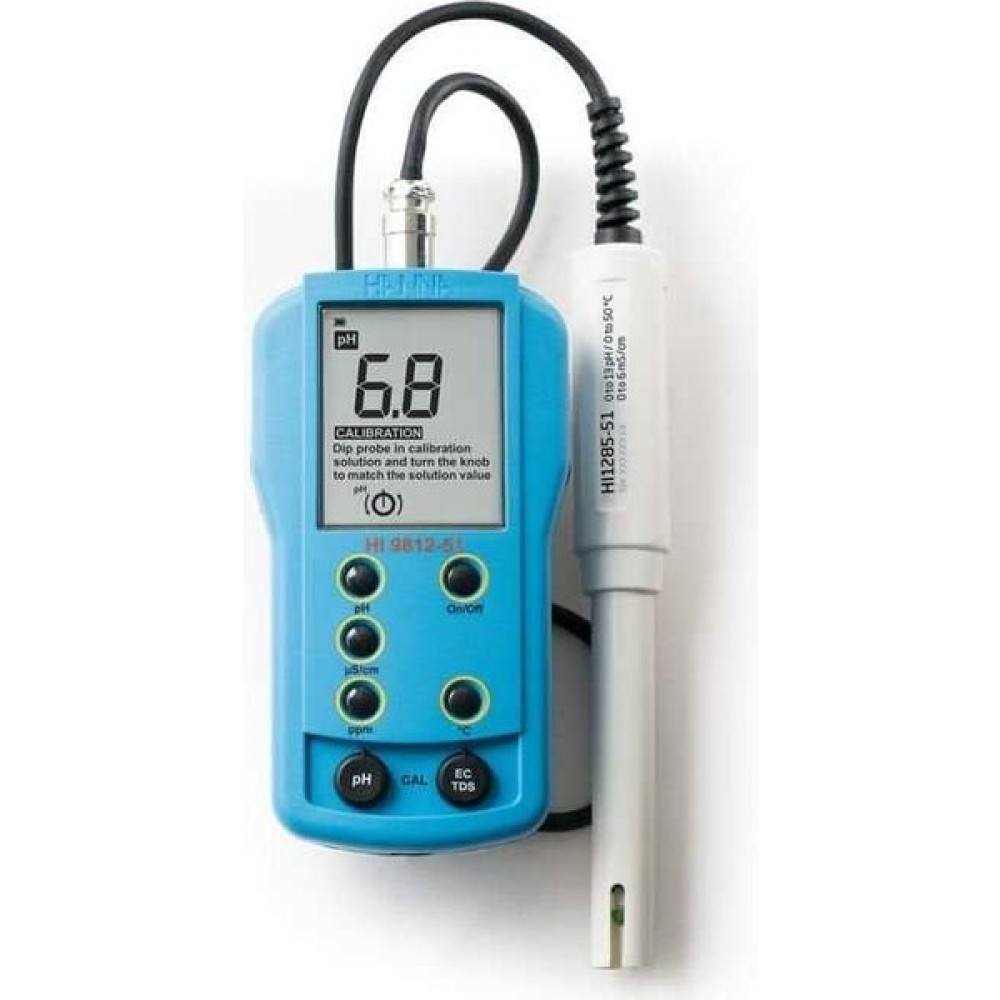 Hanna Instruments Hanna Hı 9812-51 Harici Problu Ph Ec Tds Sıcaklık Ölçer Diğer Test ve Ölçüm Cihazları Fiyatı