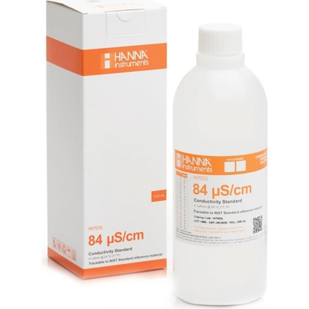 Hannah Hanna HI7033L Iletkenlik 84µs/cm Kalibrasyon Çözeltisi 500ML - Yok Oto Boyaları Fiyatı