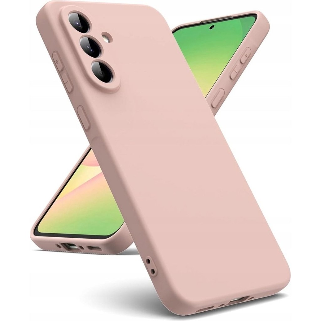 HANPORIUM Samsung Galaxy S26 5G Uyumlu Silikon Kılıf - Pastel Renk Tonu Kamera Korumalı Esnek Kapak - Pudra Pembe Diğer Fiyatı