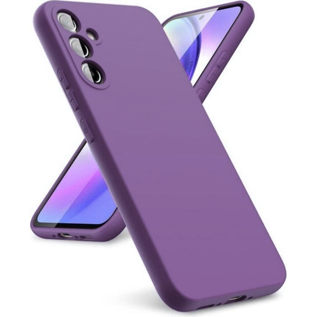 HANPORIUM Samsung Galaxy S26 Plus Uyumlu Silikon Kılıf - Pastel Renk Tonu Kamera Korumalı Esnek Kapak - Mor Diğer Fiyatı