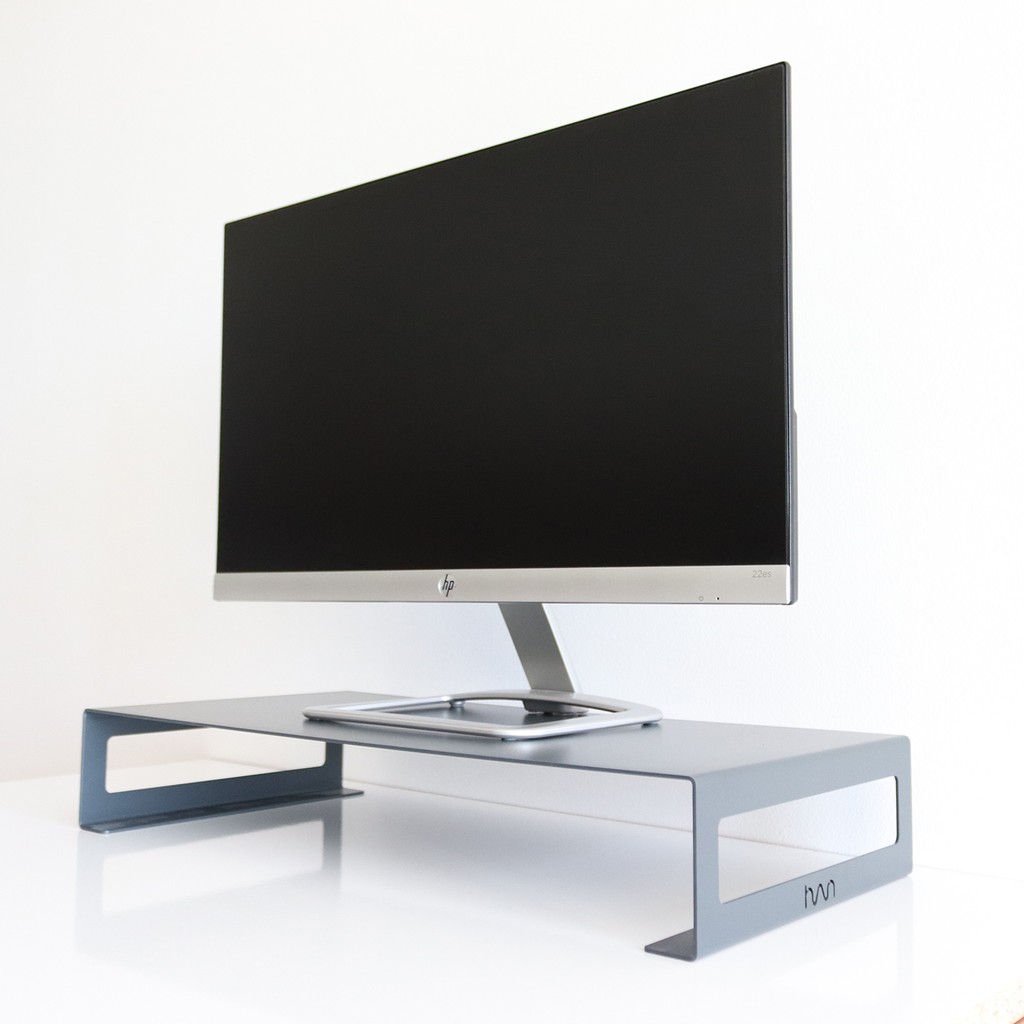 Hansdo Monitör Standı - Laptop Standı - Monitör Yükseltici - Metal - Antrasit Gri - SMS1 Monitör Aksesuarları Fiyatı