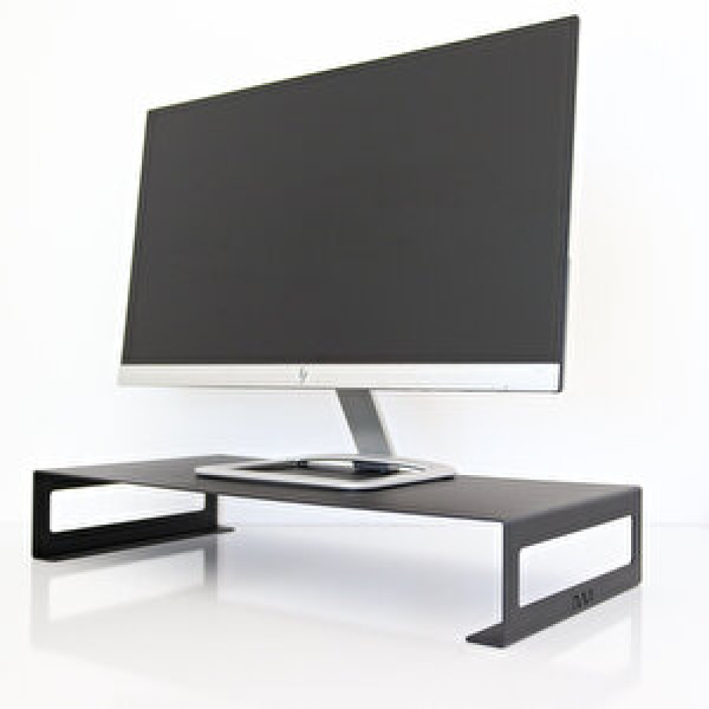 Hansdo Monitör Standı - Laptop Standı - Monitör Yükseltici - Metal - Siyah - SMS1BL Bilgisayar Masası Fiyatı