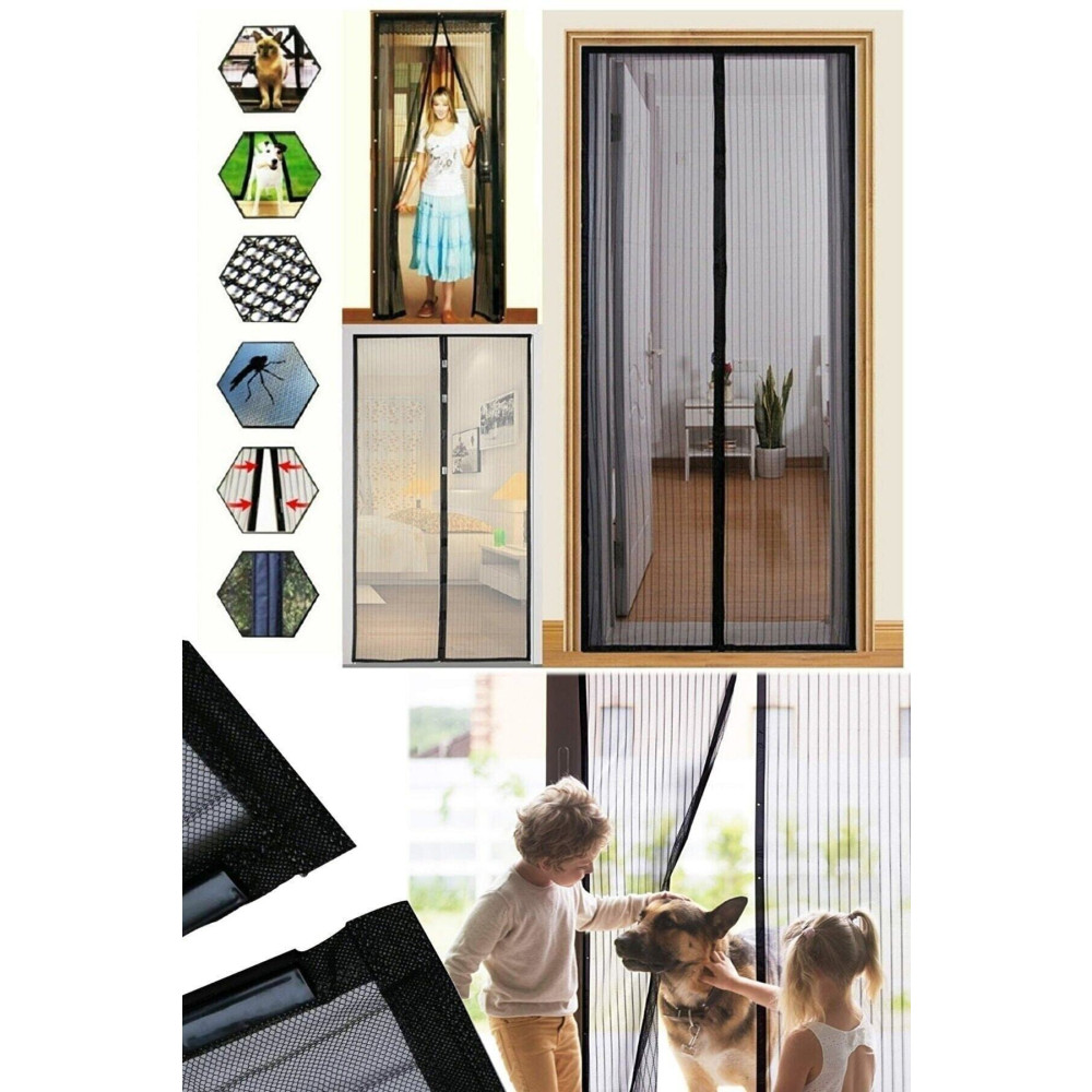 Hansel Beyaz Pratik Manyetik Mıknatıslı Kapı Sinekliği Tülü 90 X 210 Cm Nalburiye & Hırdavat Fiyatı