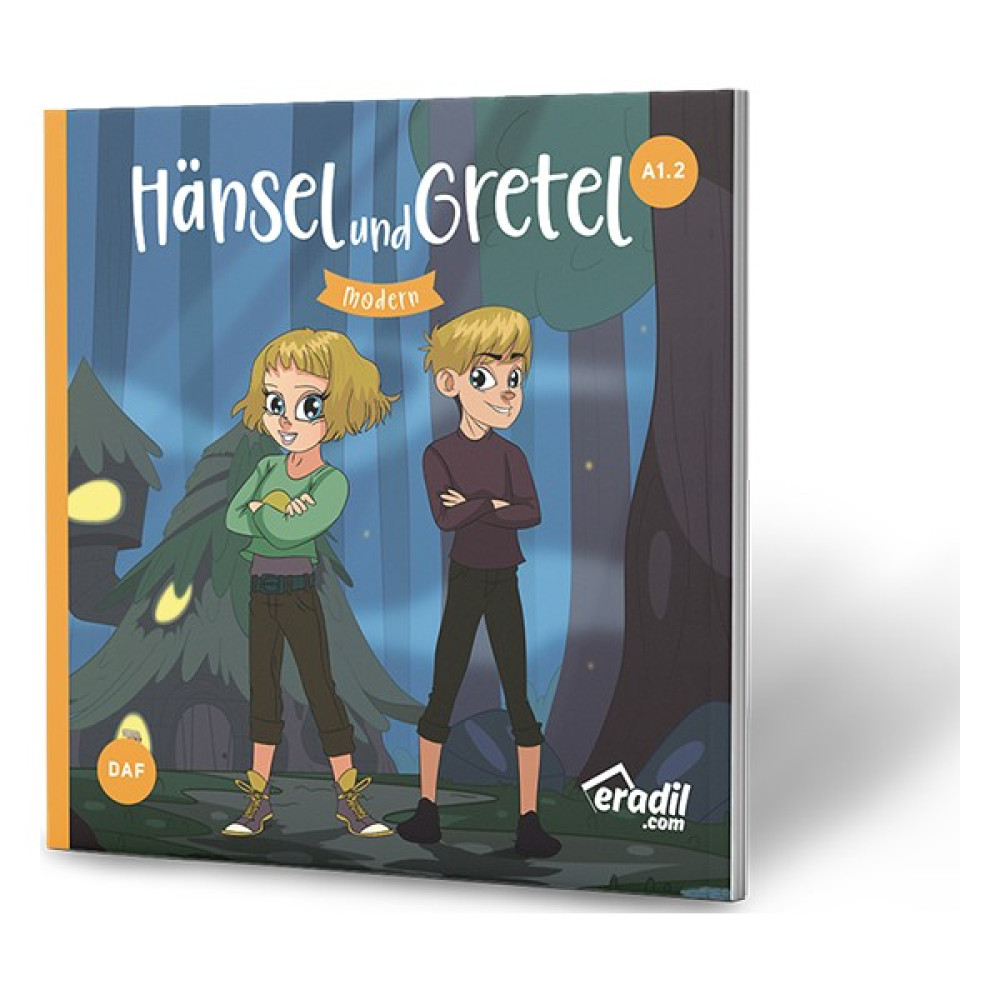 Hänsel Und Gretel Modern A1.2 Almanca Hikaye Kitabı Yabancı Dil Roman ve Öyküler Fiyatı