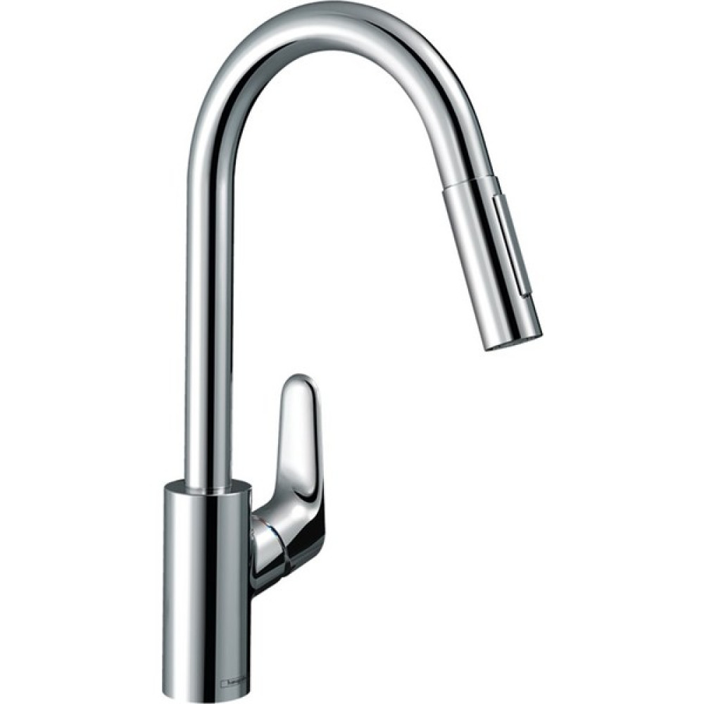 Hansgrohe 31815000 Hg Focus E2 240 Pull-Out Tek Kollu - Krom Bataryalar & Musluklar Fiyatı