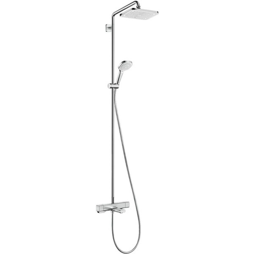 Hansgrohe Croma E 280 Duş Kolonu Termostatik Banyo Bataryalı 27687000 - Krom Duş Başlığı Fiyatı