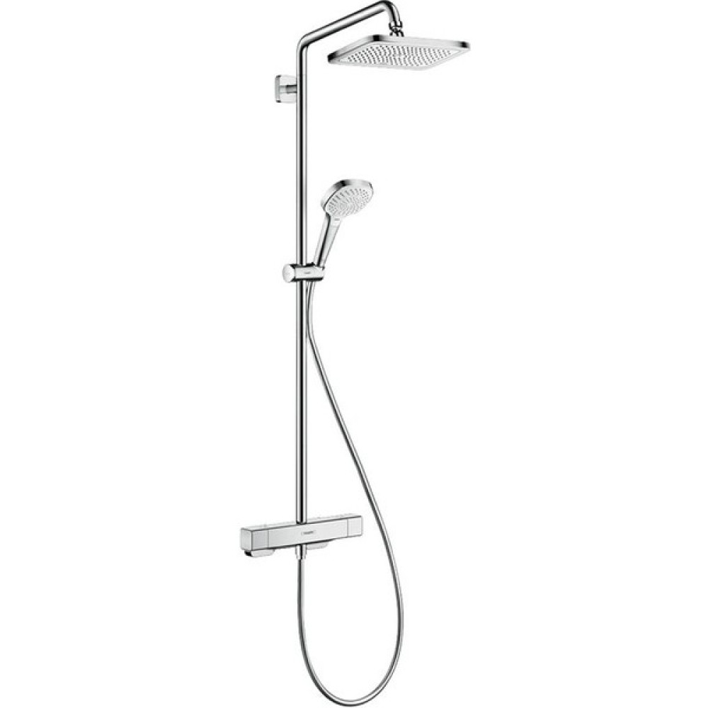 Hansgrohe Croma E 280 Duş Kolonu Termostatik Duş Bataryalı 27630000 - Krom Duş Başlığı Fiyatı