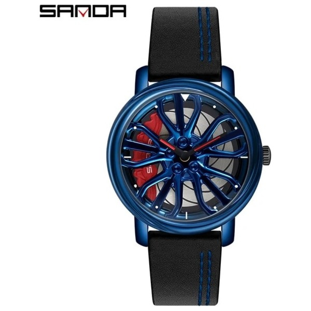 Hanyang Mavi Sanda Deri Izle Erkekler Için Su Geçirmez Moda Jant Hub Izle Kol Saati Hot Wheels Premium Mavi Kuvars Saat Erkek Marka Kol Saat (Yurt ... Kol Saatleri Fiyatı