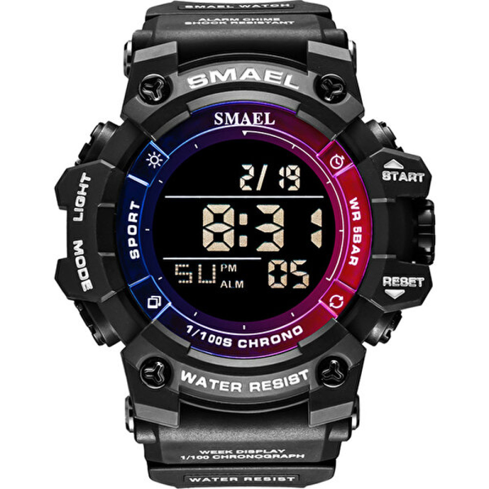 Hanyang Mor-Mavi Kadın Dijital Saat Beyaz Moda Saat Alarm Kronometre Spor Bilezik Izle 8046 Kadın Spor Saatler LED Izle Su Geçirmez (Yurt Dışından) Kol Saatleri Fiyatı