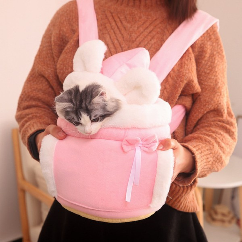 Hanyang Pembe L (33X25X27CM) Kedi Taşıyıcı Sırt Çantası Kış Sıcak Küçük Evcil Hayvan Taşıma Çantaları Yumuşak Peluş Evcil Hayvan Kafesi Açık Seyahat Için Pet Asılı Göğüs Çantası (Yurt Dışından) - Renkli Evcil Hayvan Ürünleri Fiyatı