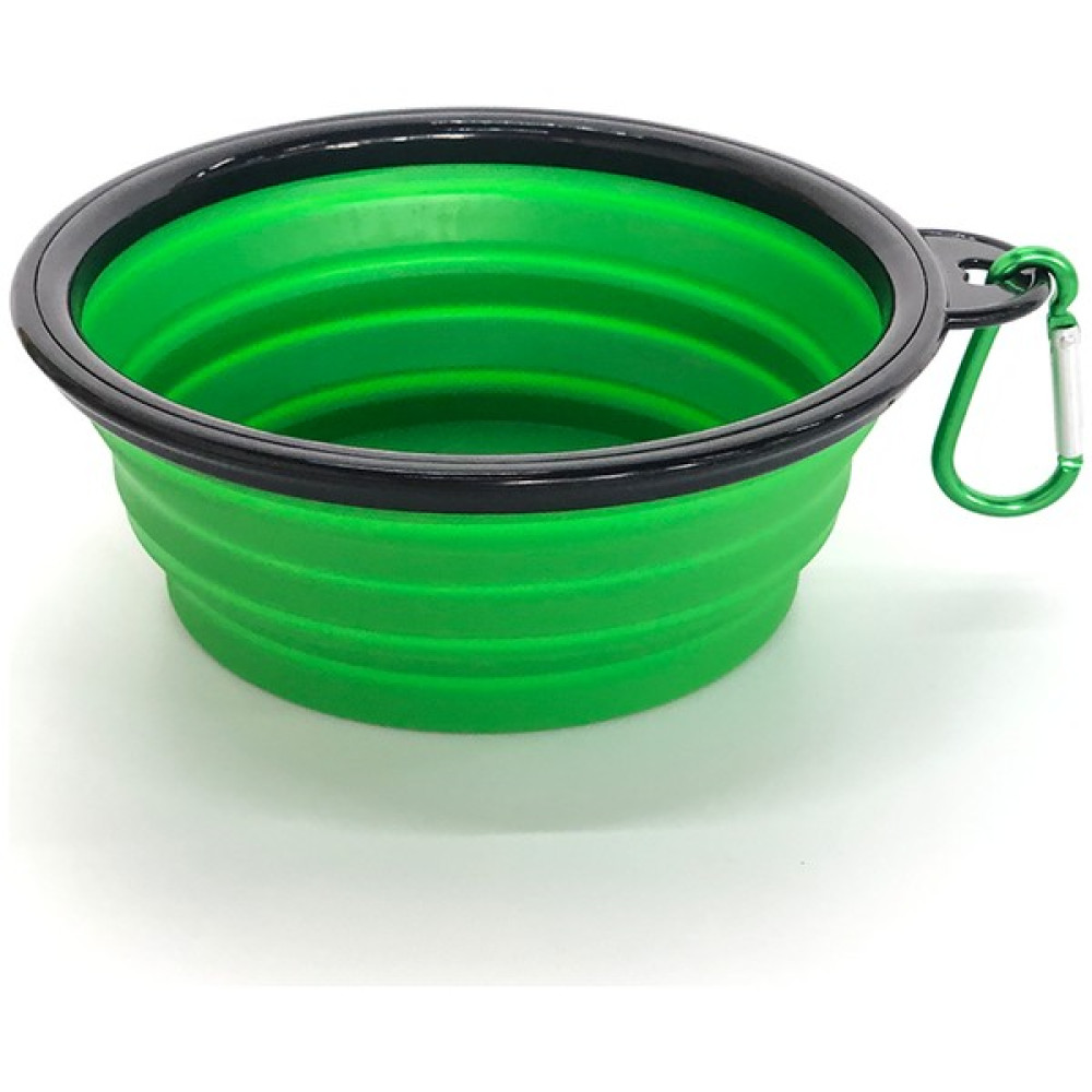 Hanyang Yeşil 350ML 350 - 650 - 1000ML Büyük Katlanabilir Köpek Kase Seyahat Aksesuarları Köpek Yemek Tabağı Kase Seyahat Aksesuarları Kedi Konteyner Su Şişesi (Yurt Dışından) Oto Boyaları Fiyatı