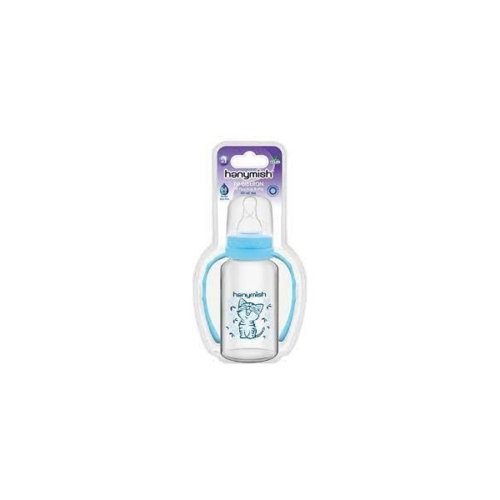 Hanymish HN - 434 HANYMİSH KULPLU PP BİBERON 125 CC - Mavi - 125 ml Oto Boyaları Fiyatı